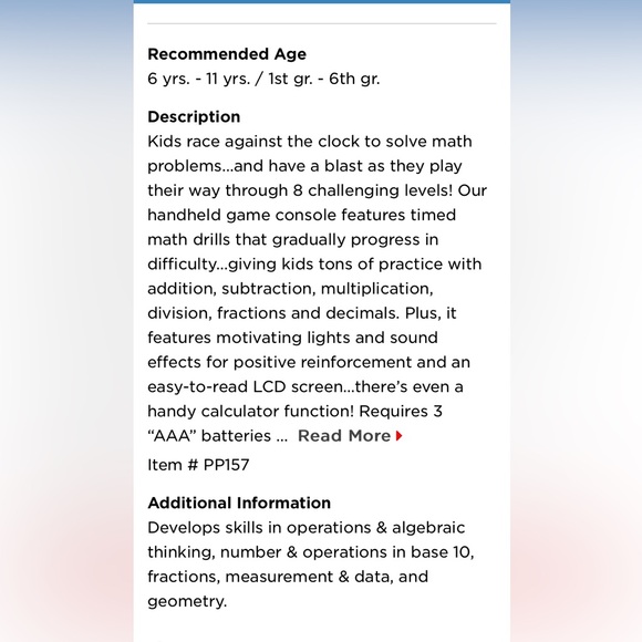 Lakeshore learning Math brain - Picture 2 of 3